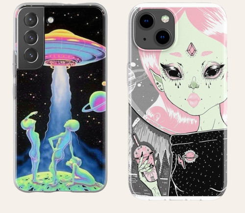 Alien planet handyhülle - alien,