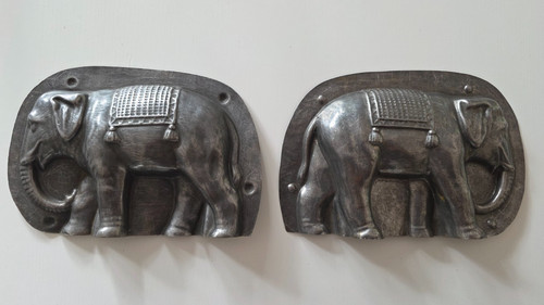 Alte schokoladenform elefant - alte,